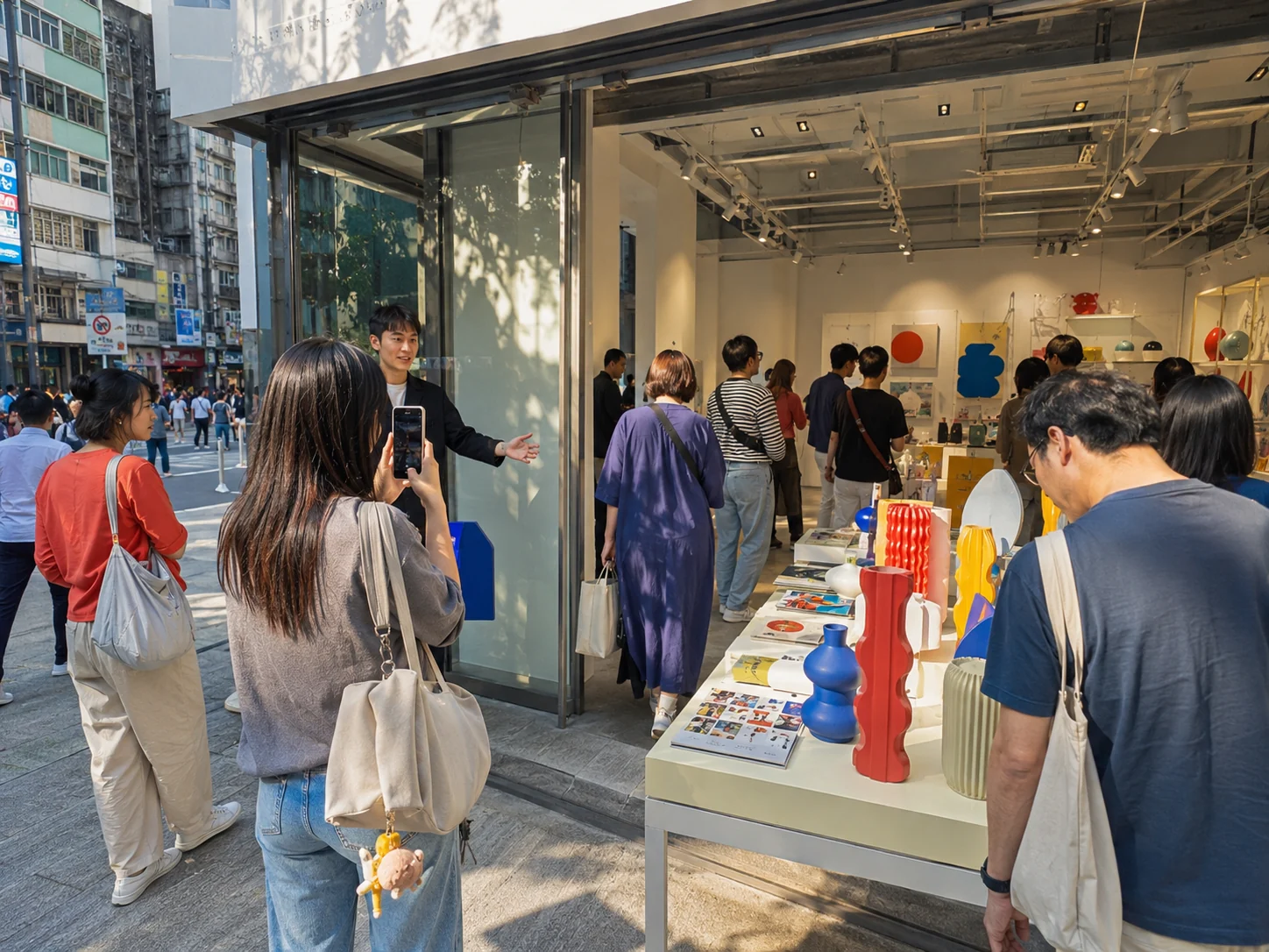 A lively Hong Kong design pop-up launch